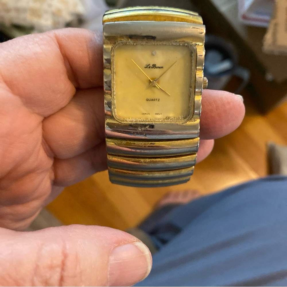 Silver and Gold Women's Quartz Watch
